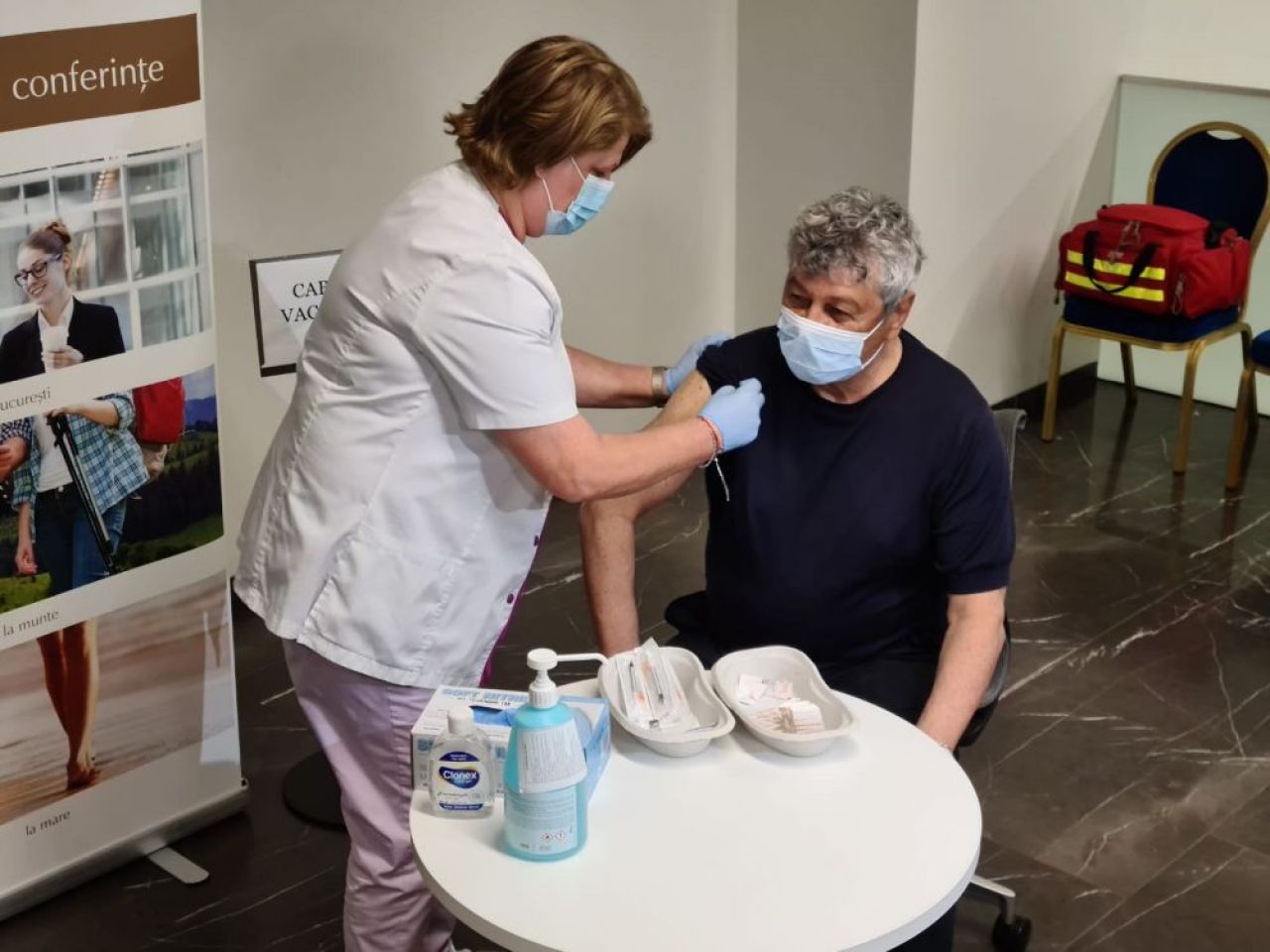 Mircea Lucescu s-a vaccinat alaturi de sotia sa! George Copos, omul care i s-a alaturat in lupta anti-Covid_1