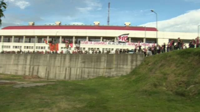Suporterii dinamovisti, spectacol total la ultimul meci din acest sezon! 