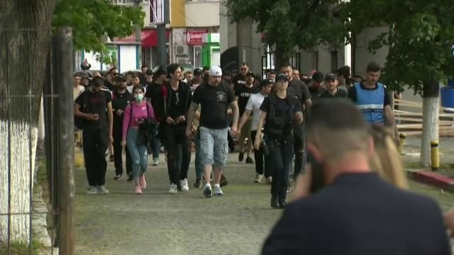 Suporterii dinamovisti, spectacol total la ultimul meci din acest sezon! 