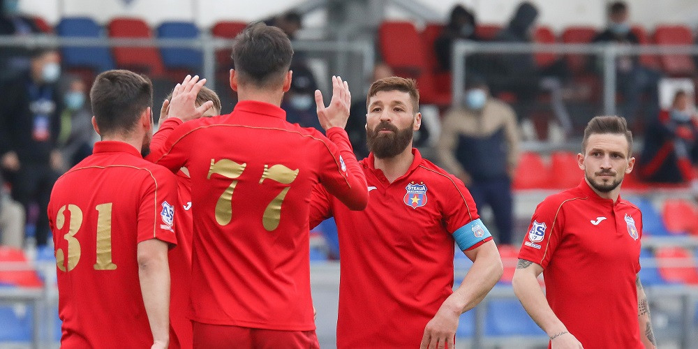 Inca un pas pana in Liga 2! Zaharia si Chipirliu o duc pe Steaua mai aproape de promovare! Aici ai tot ce s-a intamplat in Steaua 2-0 CS Afumati