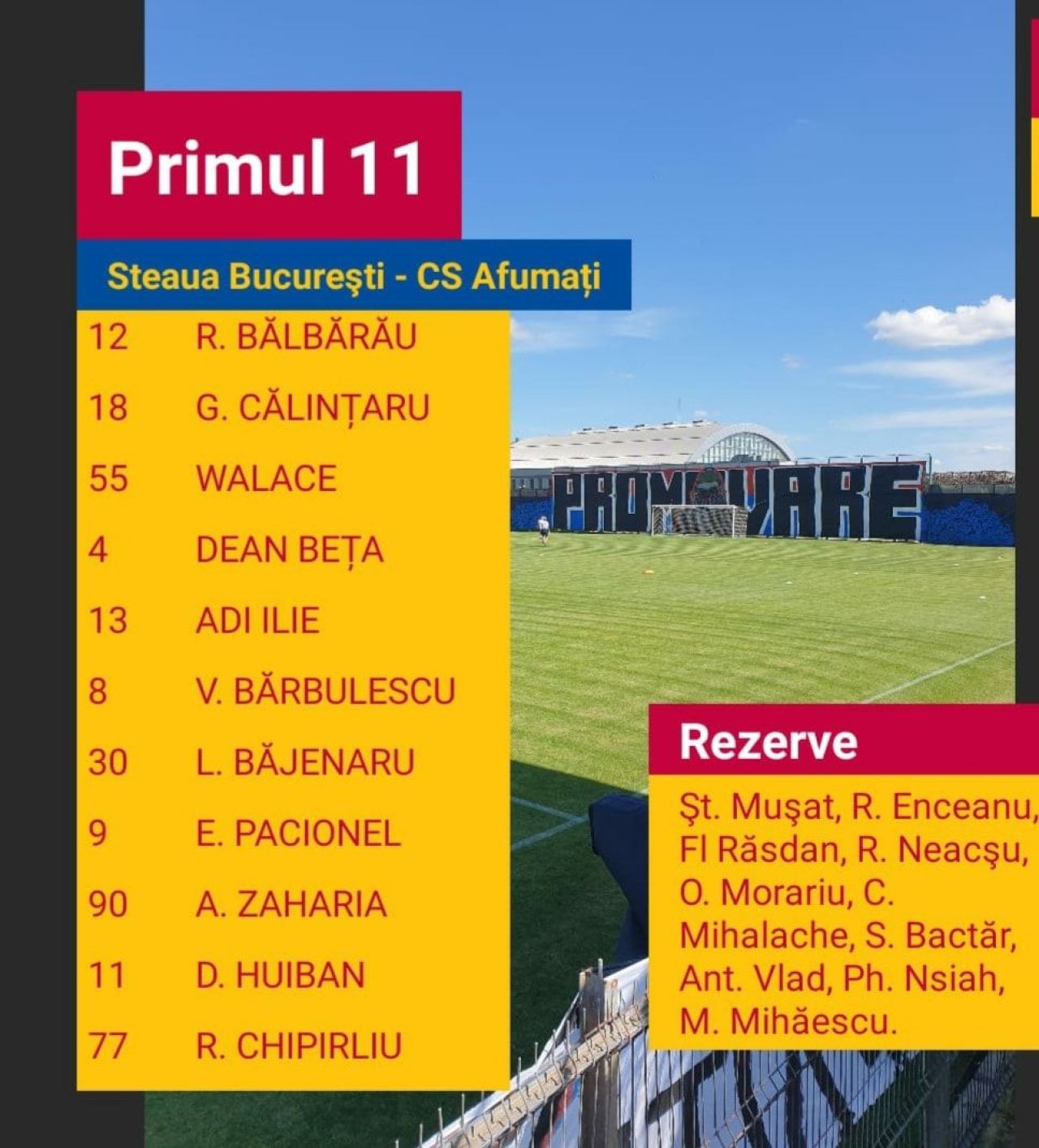 Inca un pas pana in Liga 2! Zaharia si Chipirliu o duc pe Steaua mai aproape de promovare! Aici ai tot ce s-a intamplat in Steaua 2-0 CS Afumati_2