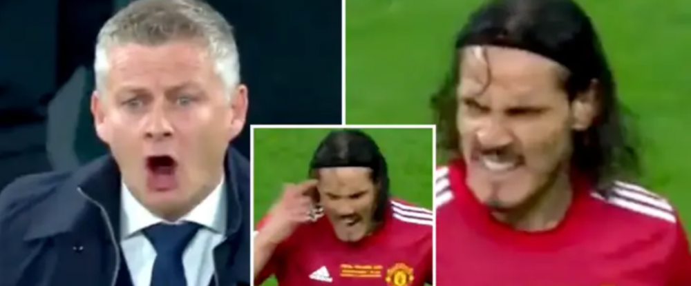 Conflict intre Cavani si Solskjaer in timpul finalei Europa League! Ce si-au strigat cei doi dupa golul marcat de Villarreal&nbsp;