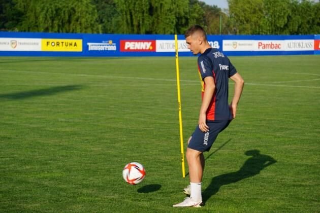 Primele imagini cu tricolorii U23 in Spania! Nicolae Dica a sustinut primul antrenament in cantonamentul preolimpic_6