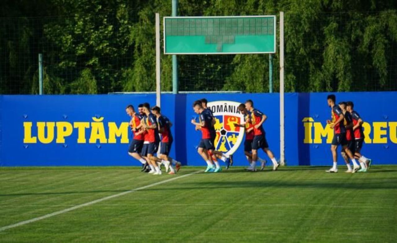 Primele imagini cu tricolorii U23 in Spania! Nicolae Dica a sustinut primul antrenament in cantonamentul preolimpic_8