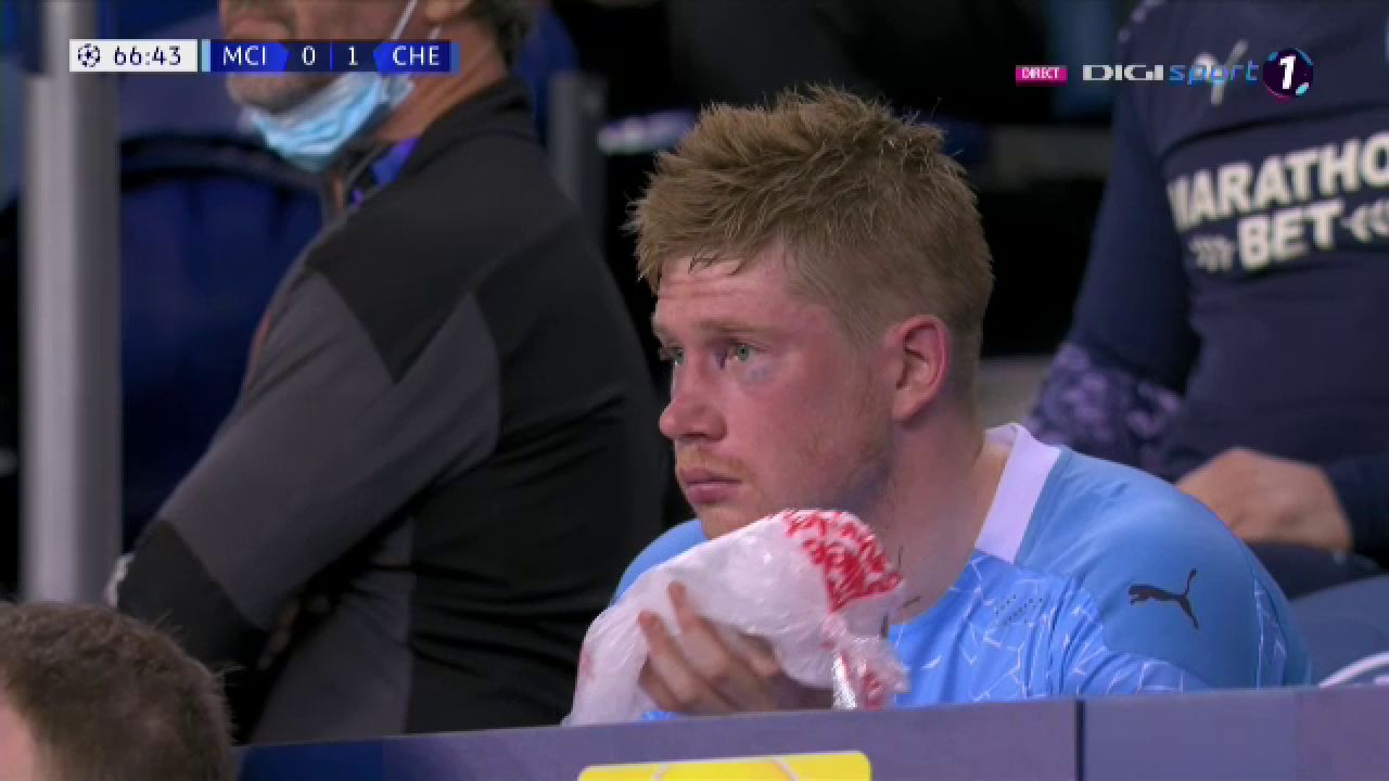 Clipe de cosmar pentru De Bruyne! Capitanul lui City a iesit in lacrimi dupa o intrare dura a lui Rudiger_6