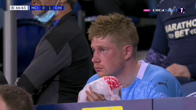 Clipe de cosmar pentru De Bruyne! Capitanul lui City a iesit in lacrimi dupa o intrare dura a lui Rudiger_7