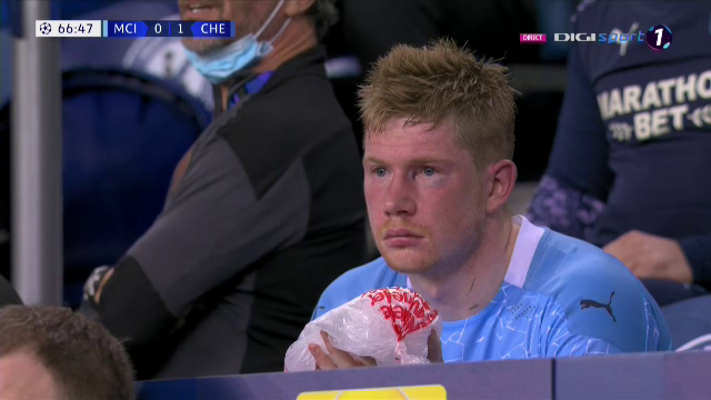 Clipe de cosmar pentru De Bruyne! Capitanul lui City a iesit in lacrimi dupa o intrare dura a lui Rudiger_15