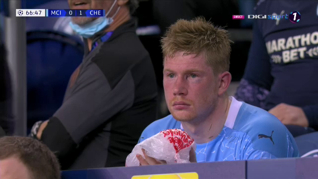 Clipe de cosmar pentru De Bruyne! Capitanul lui City a iesit in lacrimi dupa o intrare dura a lui Rudiger_16