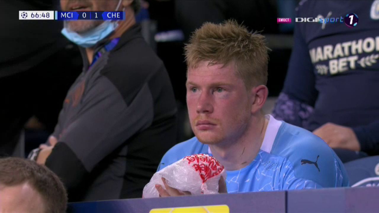 Clipe de cosmar pentru De Bruyne! Capitanul lui City a iesit in lacrimi dupa o intrare dura a lui Rudiger_17
