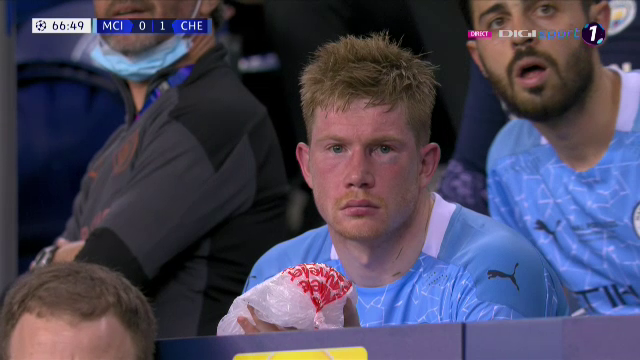 Clipe de cosmar pentru De Bruyne! Capitanul lui City a iesit in lacrimi dupa o intrare dura a lui Rudiger_20