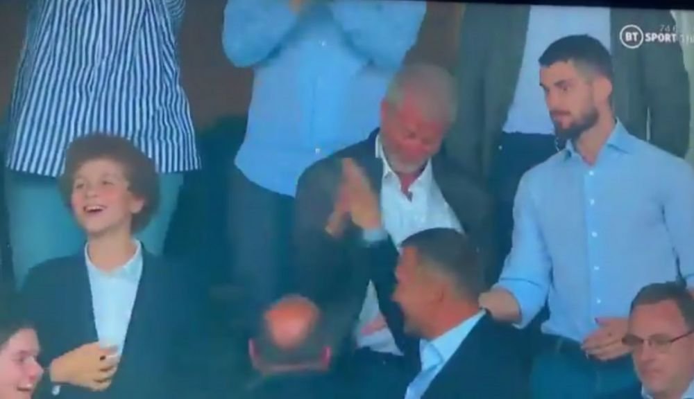Abramovich s-a dezlantuit la golul lui Havertz! Imagini senzationale cu patronul lui Chelsea in tribune