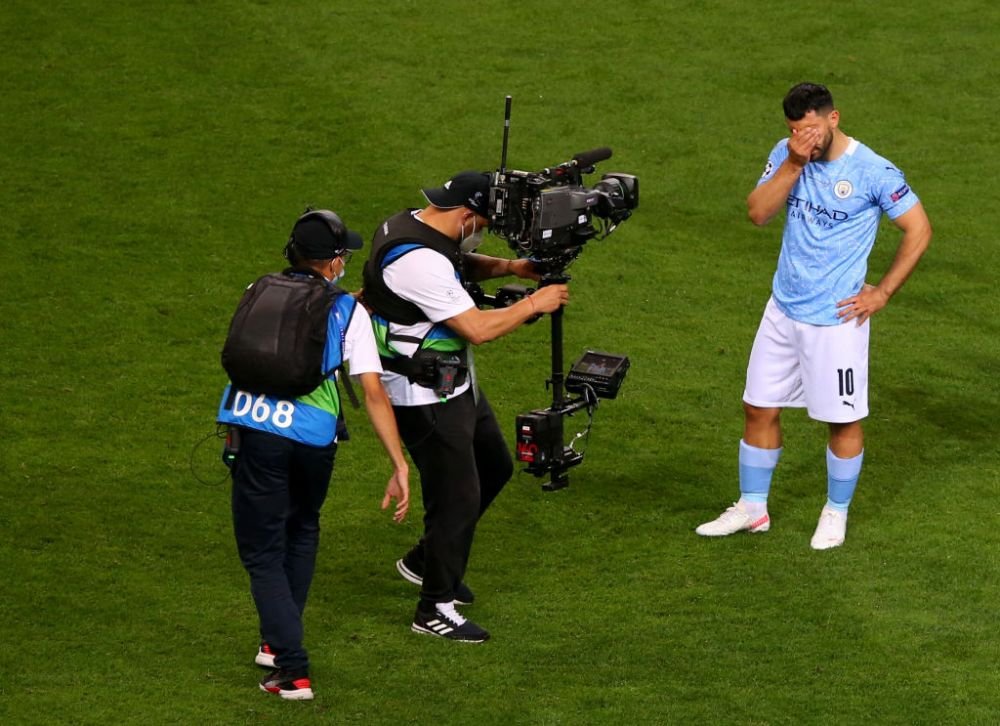 Aguero, mai emotionat ca niciodata dupa finala Champions League pierduta! Atacantul a jucat ultimul meci in tricoul lui City si a plans la final_4