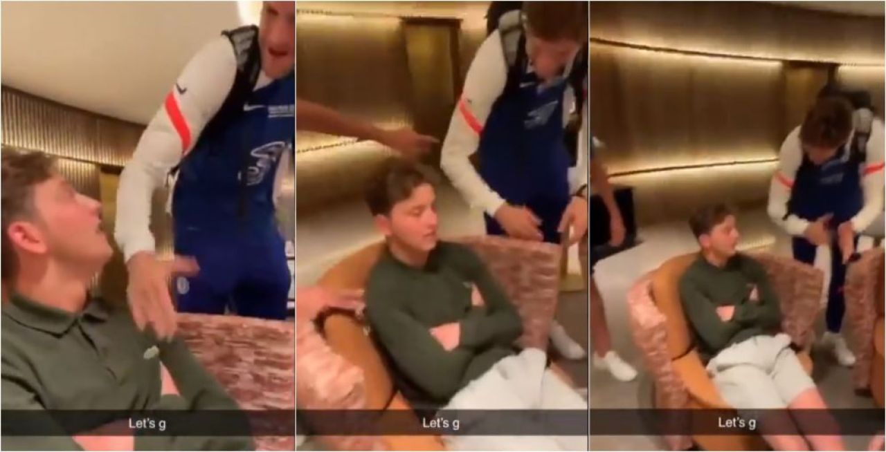 Surpriza uriasa pentru un fan al lui Chelsea! A crezut ca viseaza cand s-a trezit si l-a vazut pe Alonso langa el_1