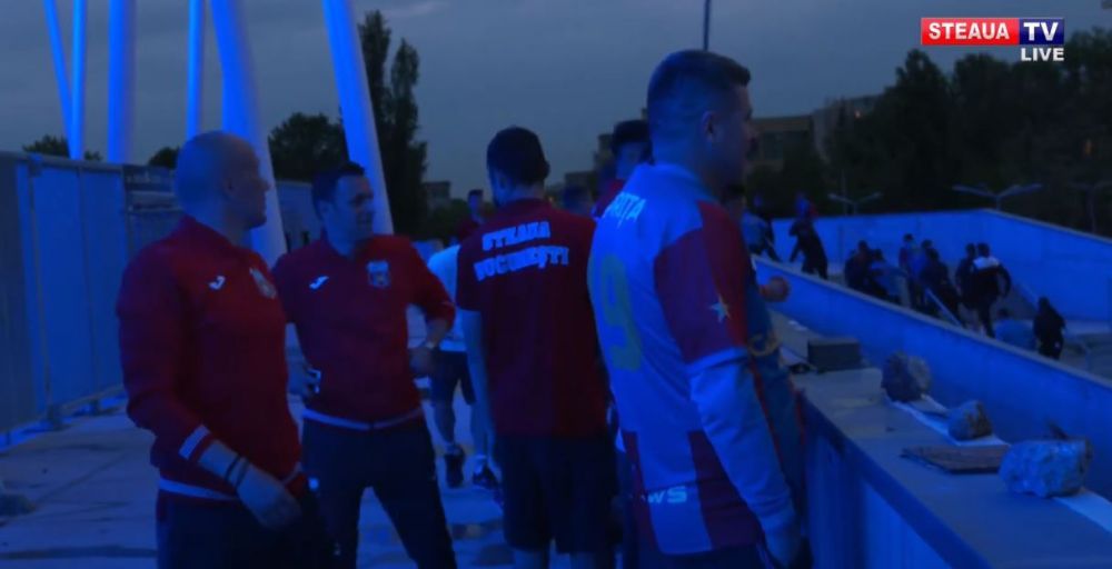 S-au declansat alarmele in Ghencea! Fanii Stelei au intrat pe noul stadion si au patruns pe gazon_2