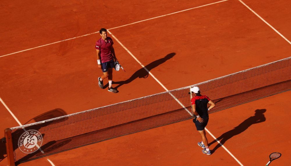 S-a scris istorie inca din prima zi la Roland Garros: Nadal sau Djokovic vor avea parte de un adversar debutant in finala, dupa ce Thiem a pierdut dupa 4 ore si 28 de minute de joc