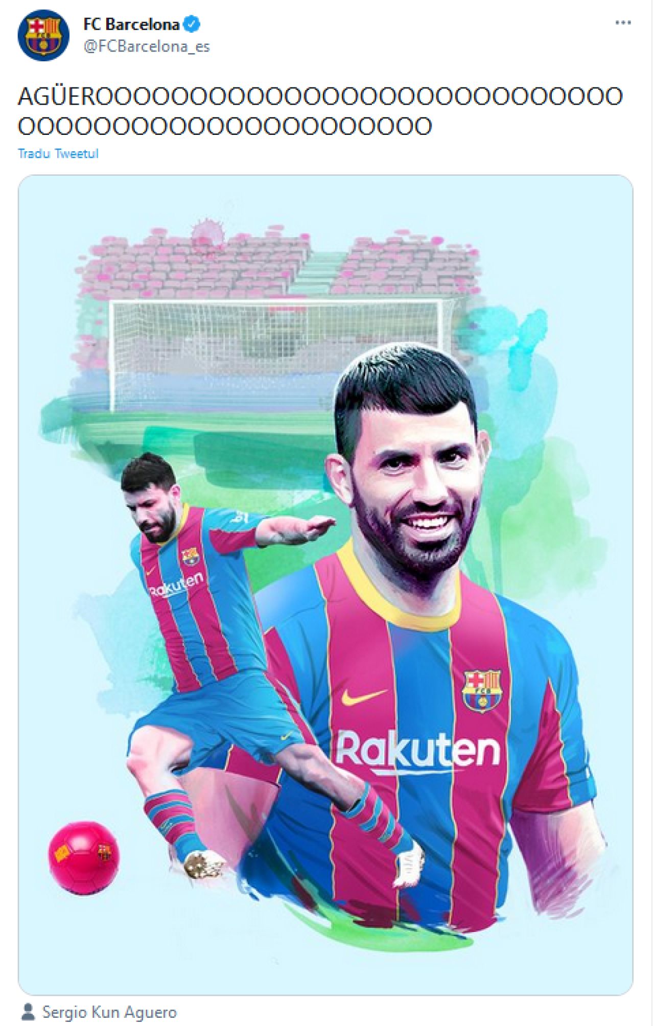 Aguero a fost anuntat oficial de FC Barcelona! Transferul n-a costat-o nimic_4
