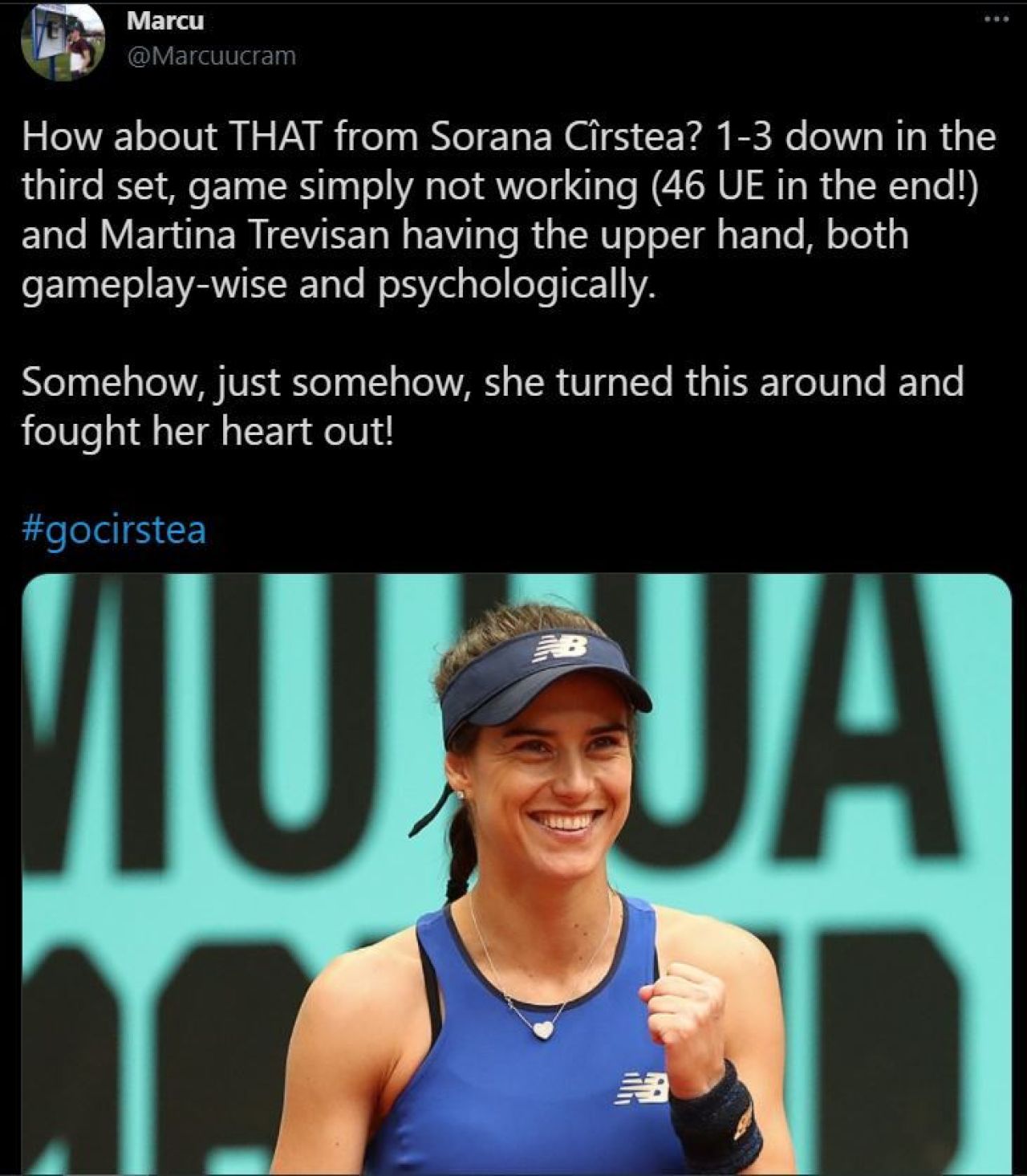 Visul frumos s-a terminat: Mihaela Buzarnescu - Serena Williams 3-6, 7-5, 1-6 in turul doi la Roland Garros! Buzarnescu a jucat admirabil in setul secund_9