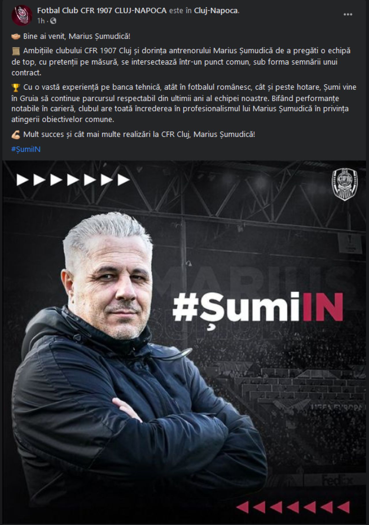 Sumudica, prima reactie dupa ce a semnat cu CFR: