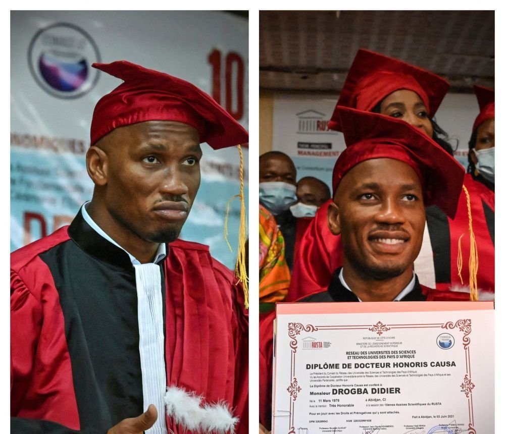 Drogba, omagiat in Coasta de Fildes! Legendarul atacant a obtinut doctoratul onorific la o universitate de renume din Africa_5