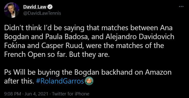 Ana Bogdan a pierdut meciul turneului la Roland Garros cu Paula Badosa, 6-2, 6-7, 4-6 dupa 2 ore si 50 de minute de joc! Bogdan a ratat minge de meci in setul 2_5