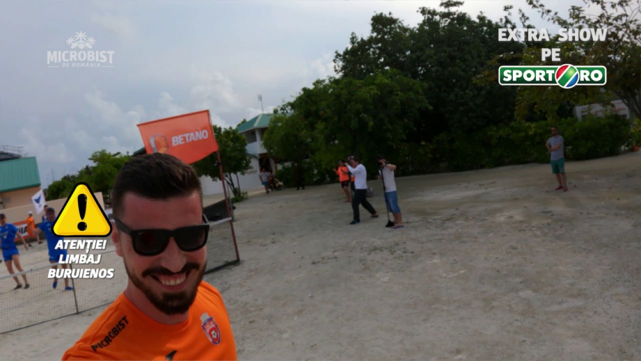 VIDEO GENIAL! CFR si U Cluj, razboi in Maldive! :)) Ce au facut luptatorii trimisi de cele doua echipe la turneul suprem al fanilor_6