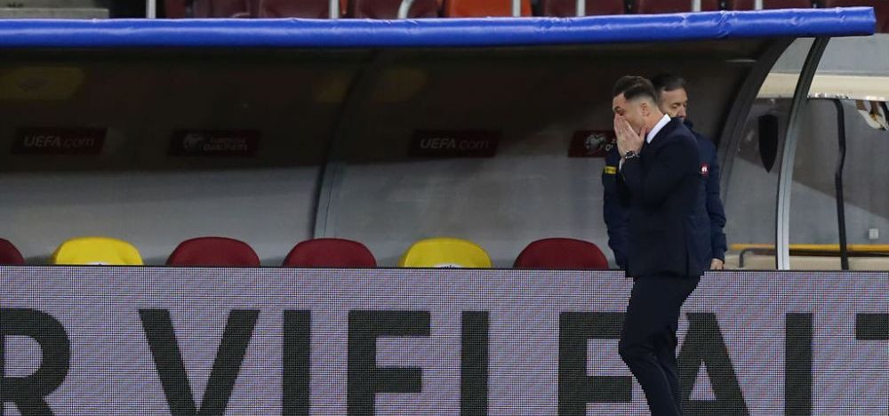 Discurs dur al lui Radoi inaintea meciului cu Anglia: Daca imi spui sa stau cu linia de aparare la 16 metri ca bat Anglia, n-o fac! Nu schimb strategia!