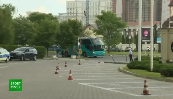 Macedonia de Nord a ajuns la Bucuresti! Primele imagini cu fotbalistii nationalei inainte de startul Euro 2020