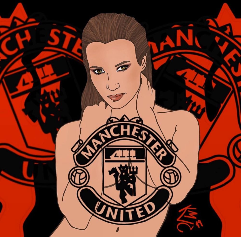 FOTO | Ronaldo, cerut inapoi de cea mai sexy fana a lui United! Modelul spera sa il revada pe Cristiano pe Old Trafford_4