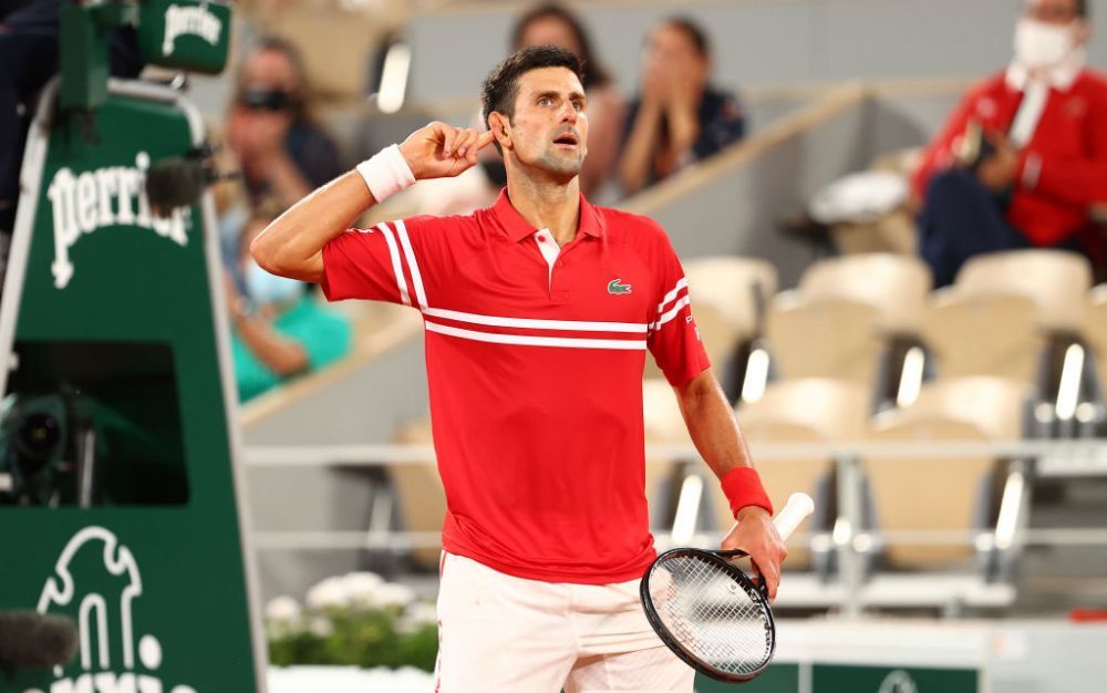 Meciul care a schimbat istoria tenisului! 18 imagini care transmit totul despre semifinala de la Roland Garros in care Novak Djokovic a facut meciul carierei contra lui Rafael Nadal_14