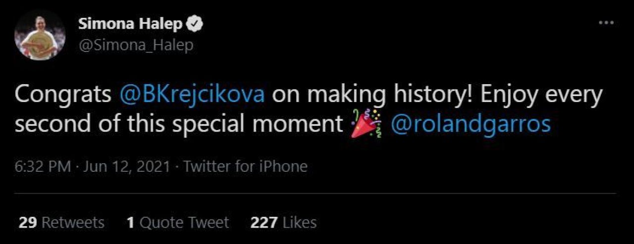 Barbora Krejcikova (33 WTA) este noua campioana la Roland Garros! Favorita Simonei Halep, Anastasia Pavlyuchenkova a cedat finala in 3 seturi_2