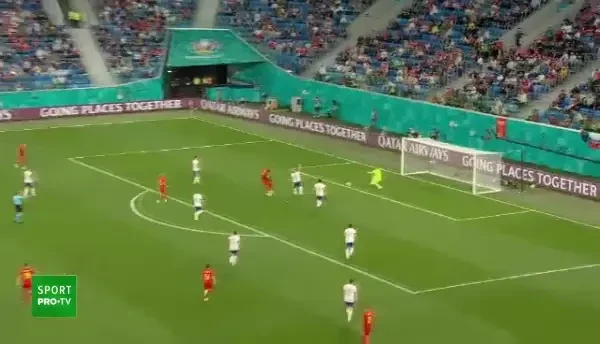 Cris, Cris! Lukaku s-a dus direct la camera si i-a transmis un mesaj lui Eriksen! Sunt imaginile care fac inconjurul lumii