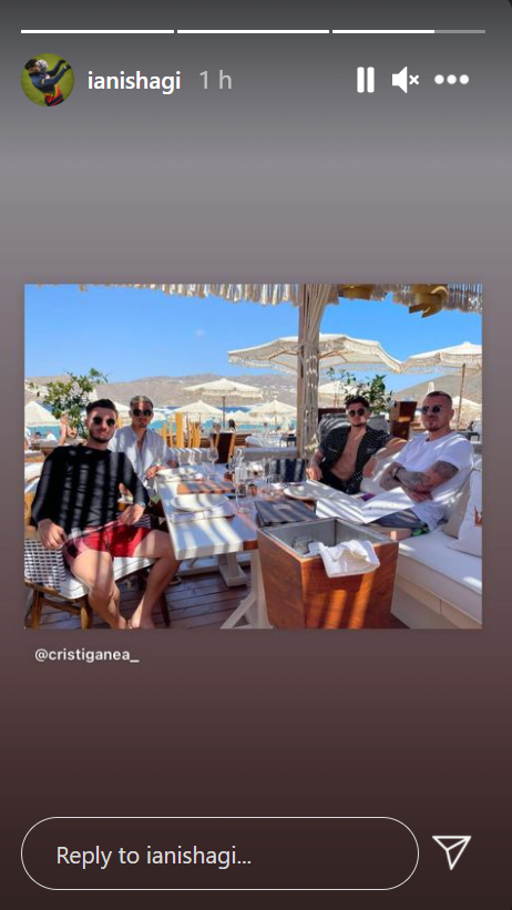 Fara Romania la EURO, jucatori importanti ai nationalei se distreaza in Mykonos. Imagini din vacanta cu Ianis Hagi si Denis Alibec_2