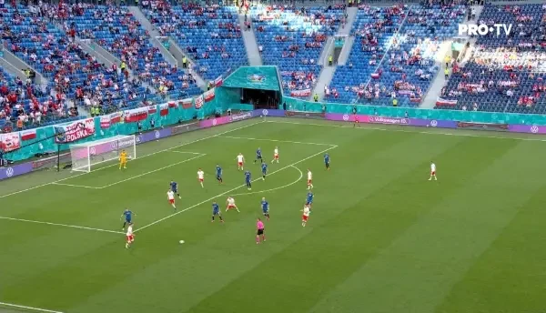 GOOOOOL POLONIA! Linetty a egalat in startul reprizei secunde