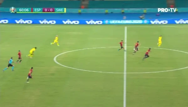 Ocazie imensa pentru Suedia! Berg primeste in fata portii, dar trimite pe langa