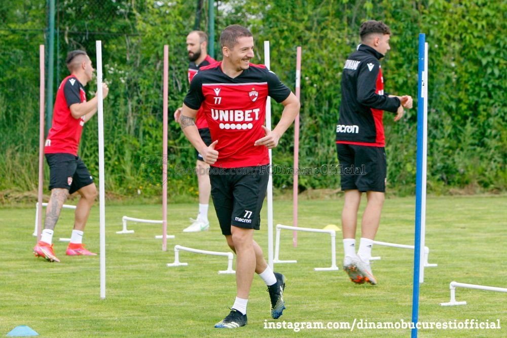 23 de jucatori, la primul antrenament al lui Dinamo! Fabbrini nu s-a prezentat la reunire. Patru fotbalisti s-au departit de 