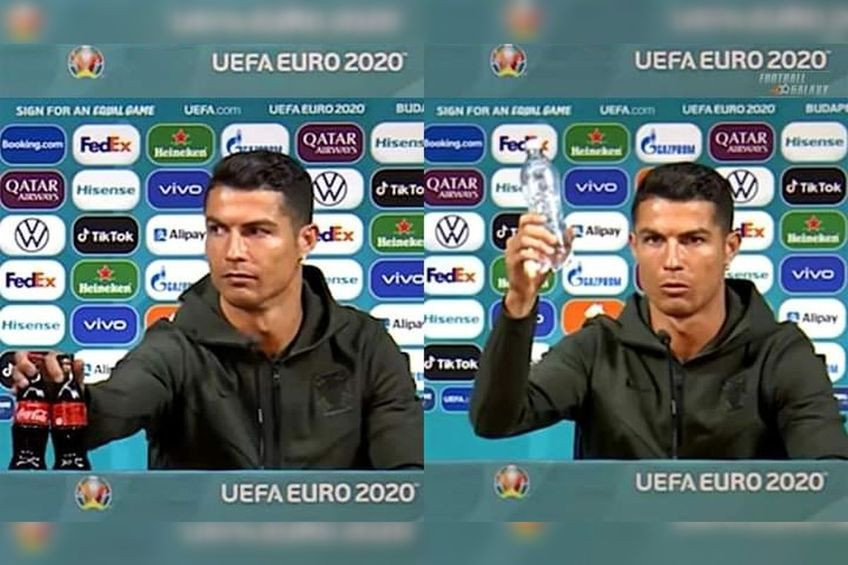 Premiera incredibila dupa gestul lui Ronaldo care a facut inconjurul lumii! Actiunile Coca-Cola au scazut dramatic