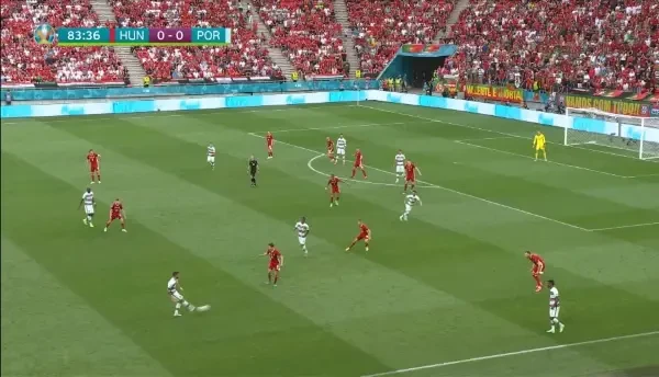 GOOOOL PORTUGALIA! Guerreiro deschide scorul cu un sut din zece metri