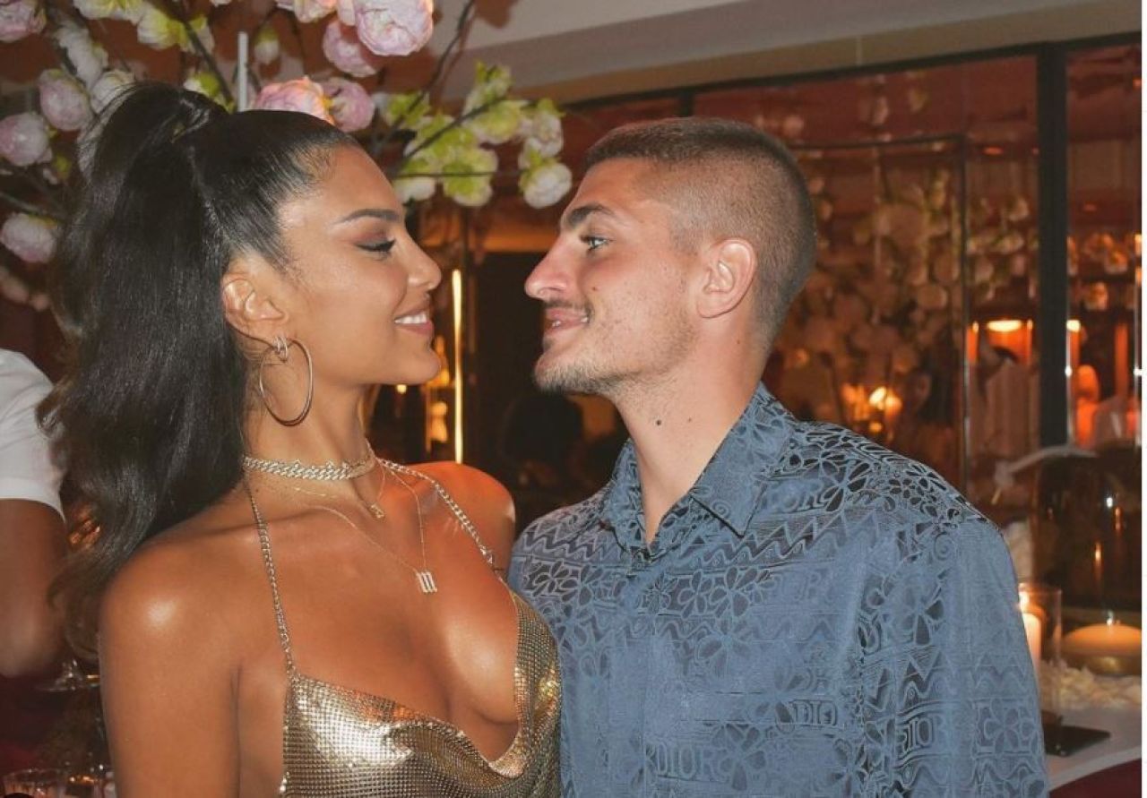 Ce iubita superba are Marco Verratti, mijlocasul nationalei Italiei. Bruneta face furori oriunde apare_1