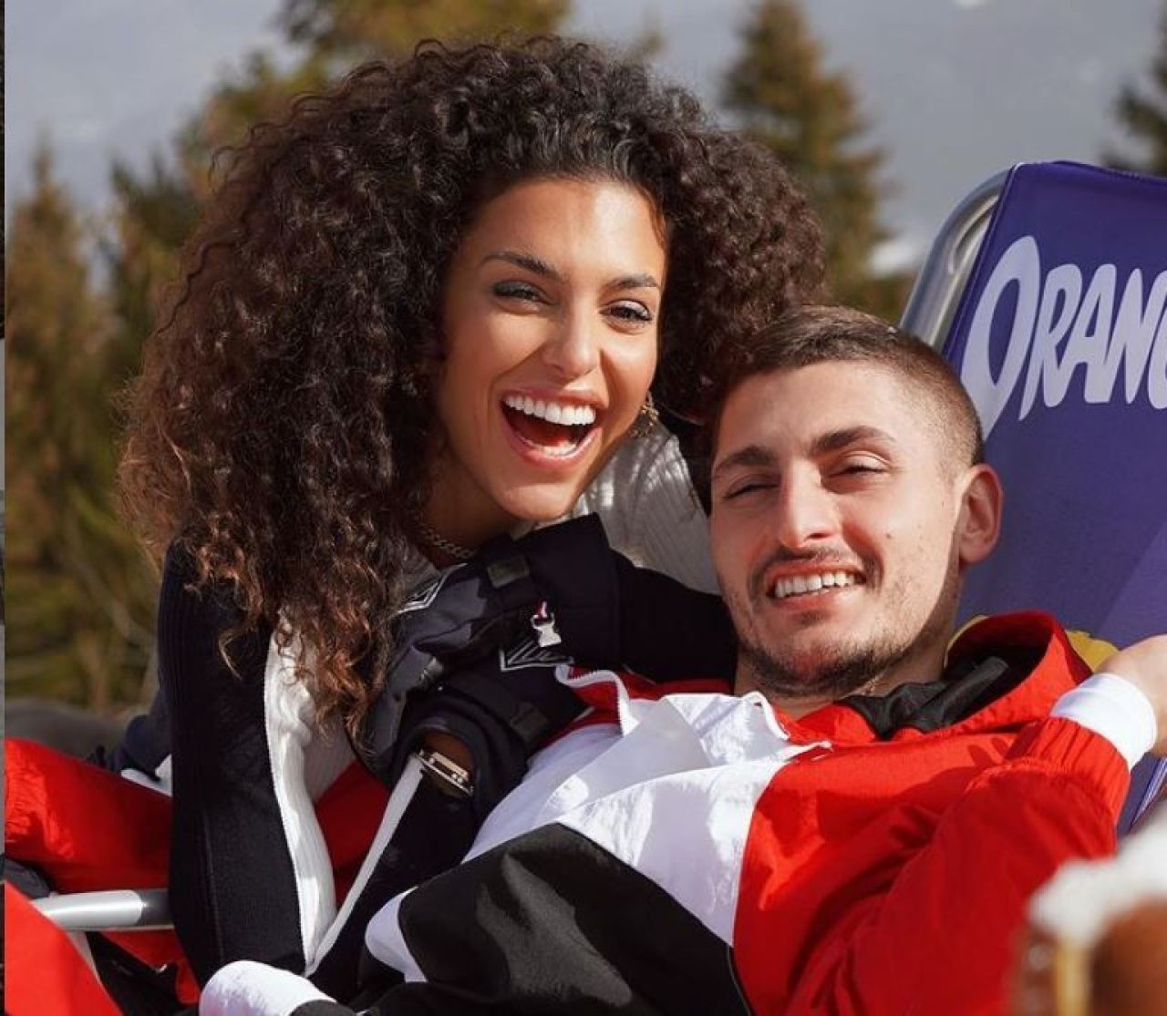 Ce iubita superba are Marco Verratti, mijlocasul nationalei Italiei. Bruneta face furori oriunde apare_3