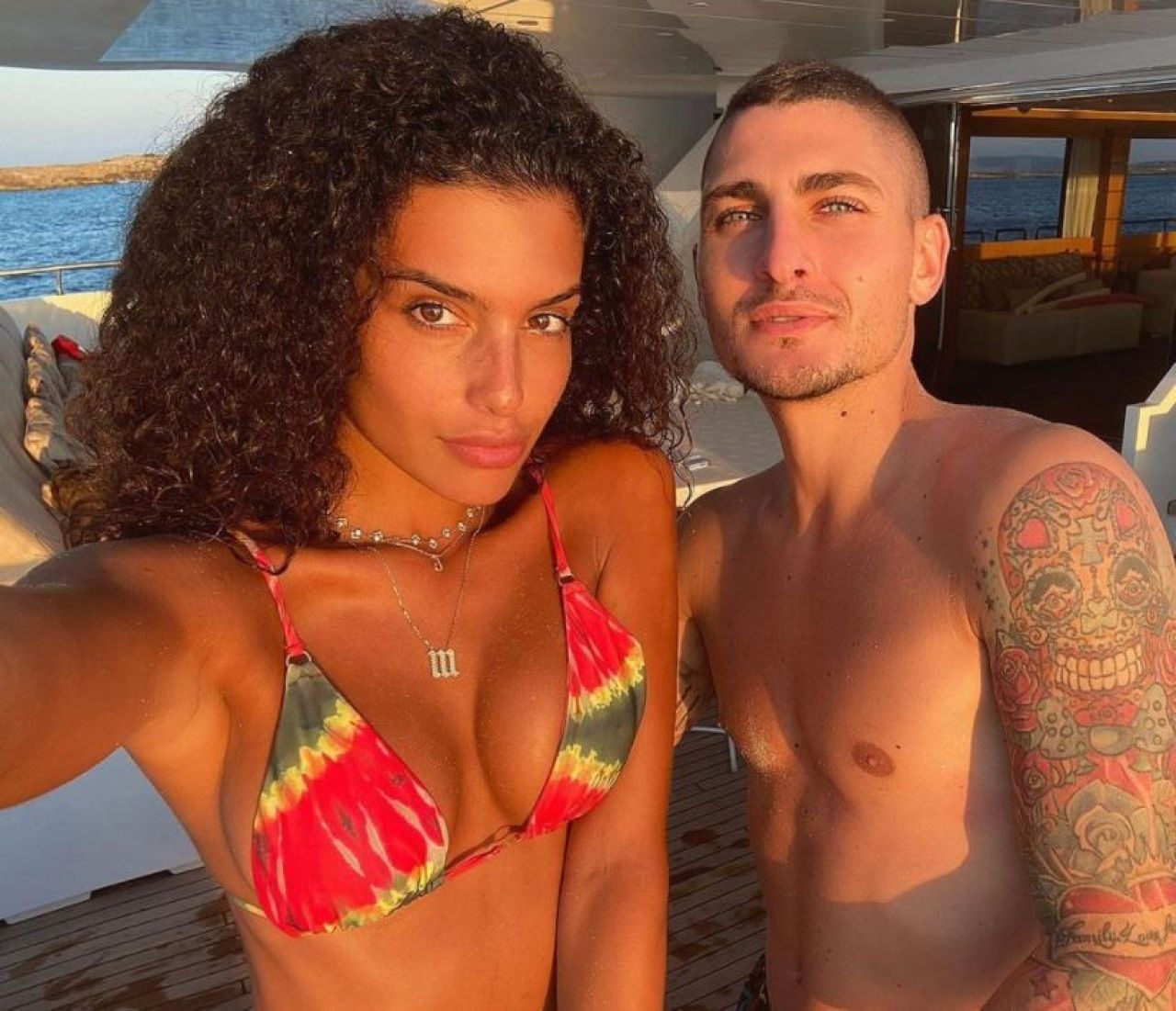 Ce iubita superba are Marco Verratti, mijlocasul nationalei Italiei. Bruneta face furori oriunde apare_13