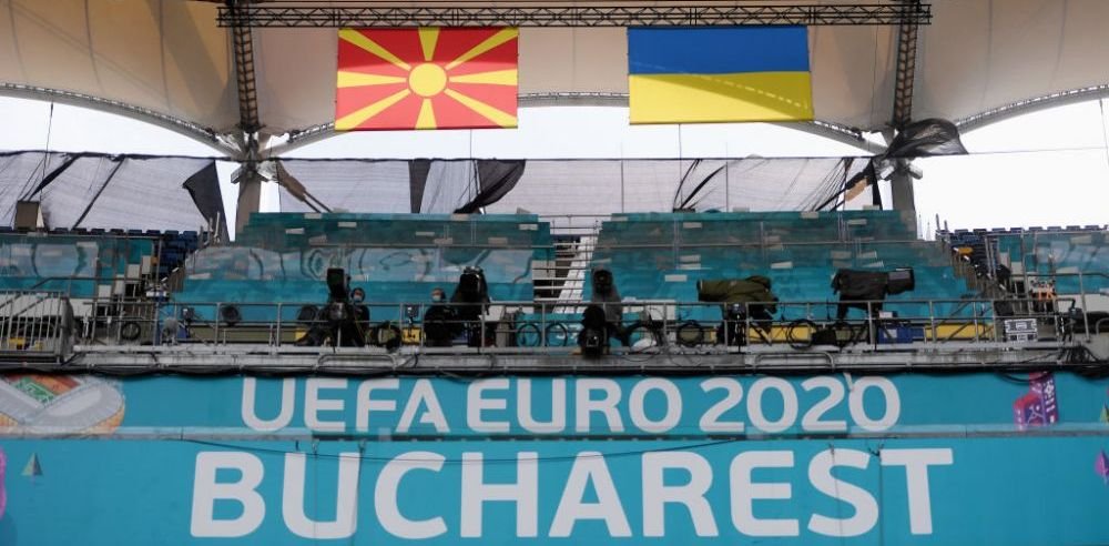 A fost spectacol total pe Arena Nationala! Yarmolenko, omul meciului cu gol si pasa de gol. Doua penalty-uri dictate de arbitrul partidei. Aici ai tot ce s-a intamplat in Ucraina - Macedonia de Nord