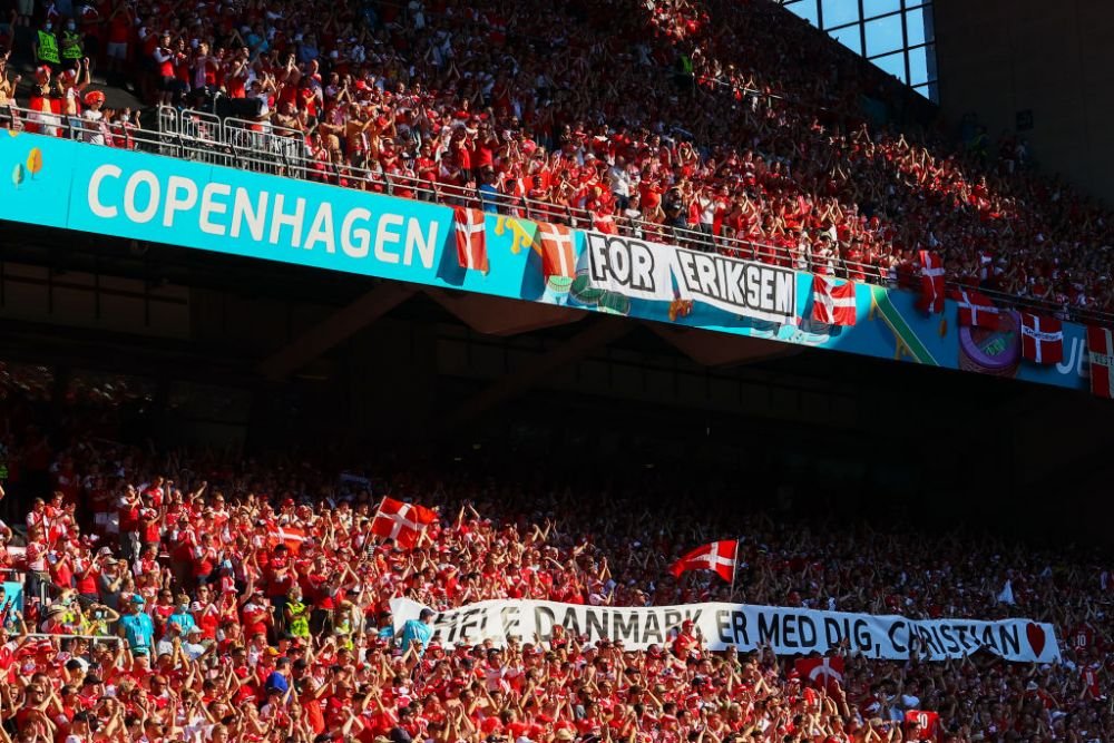Atmosfera fantastica in Danemarca! Belgienii, coplesiti de entuziasmul unui stadion aproape plin! Gestul superb din minutul 10, pentru sustinerea lui Eriksen_4