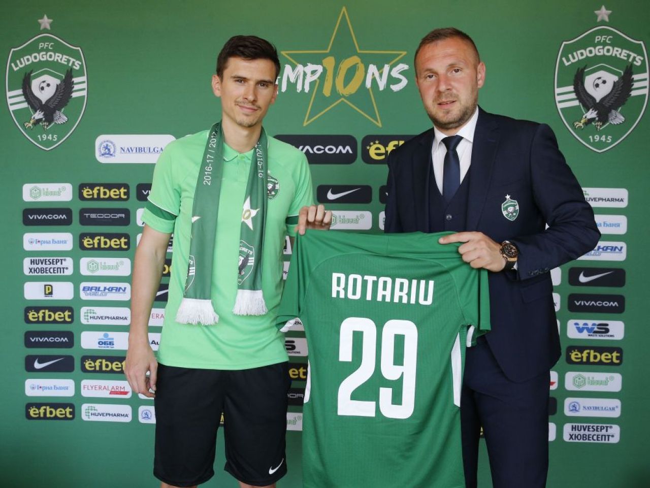 Dorin Rotariu a fost prezentat oficial la Ludogorets! Primele imagini cu fotbalistul roman la noul sau club. Ce numar va purta_1