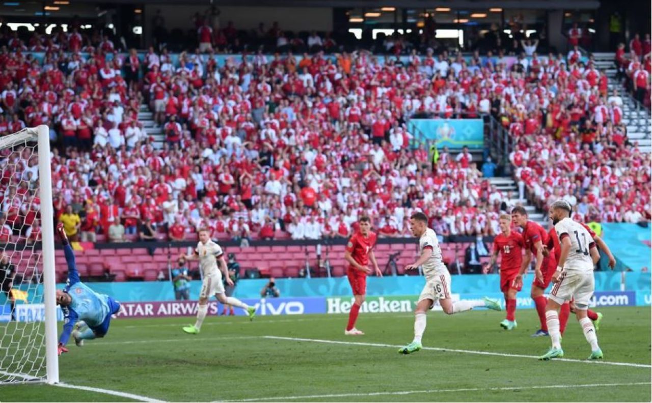 Revenire spectaculoasa a Belgiei in repriza secunda! De Bruyne, magic. Danemarca putea egala pe final de meci. Aici ai tot ce s-a intamplat in Danemarca - Belgia_5