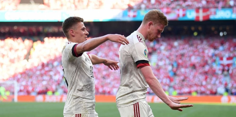 Revenire spectaculoasa a Belgiei in repriza secunda! De Bruyne, magic. Danemarca putea egala pe final de meci. Aici ai tot ce s-a intamplat in Danemarca - Belgia_6