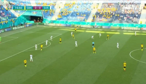 Suedia deschide scorul din penalty!