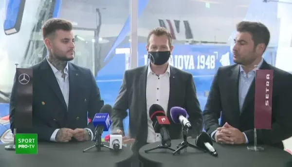 "E un fel de Maybach al autocarelor!" FCU Craiova si-a prezentat noua 'bijuterie' cu care echipa se va deplasa! Cum arata autocarul de peste jumatate de milion de euro