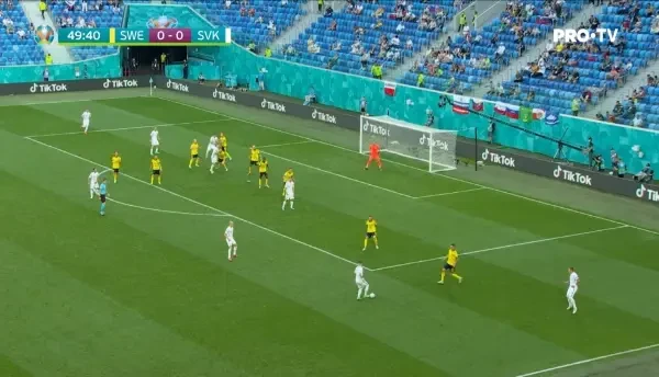 Rezumat Suedia 1 - 0 Slovacia.