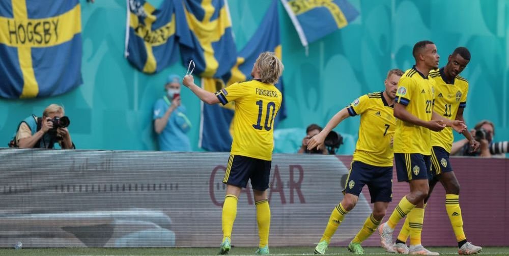 Suedia 1-0 Slovacia! Penalty-ul transformat de Forsberg ii duce pe suedezi pe primul loc in Grupa E! Aici ai video cu toate fazele_7