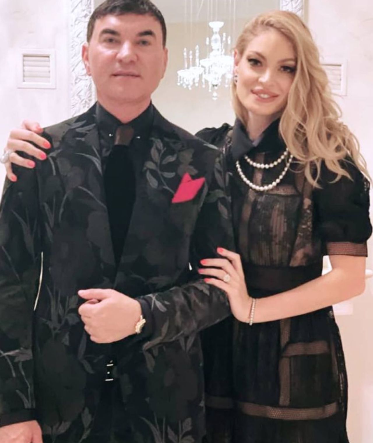 Gemenii lui Cristi Borcea au implinit 18 ani. Fostul actionar de la Dinamo a mers la petrecere alaturi de Valentina Pelinel _4